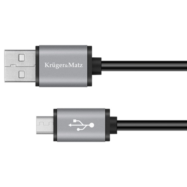 CABLU USB - MICRO USB 0.2M BASIC K&M
