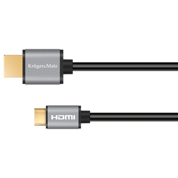 CABLU HDMI - MINI HDMI 1.8M BASIC K&M CABLU HDMI - MINI HDMI 1.8M BASIC K&M