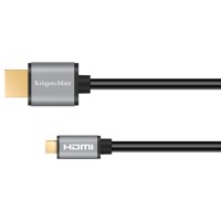CABLU HDMI  - MICRO HDMI 1.8M BASIC K&M
