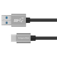 CABLU USB - TIP C 10 GBPS 15 W 0.5M KRUGER&MATZ