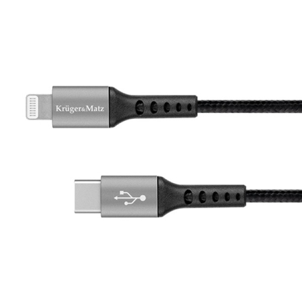 CABLU USB TIP C - LIGHTNING C94 MFI 1M KRUGER&MATZ