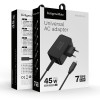 Alimentator universal 45w power delivery kruger&matz - adaptor cu 7 mufe Alimentator universal 45w power delivery kruger&matz - adaptor cu 7 mufe