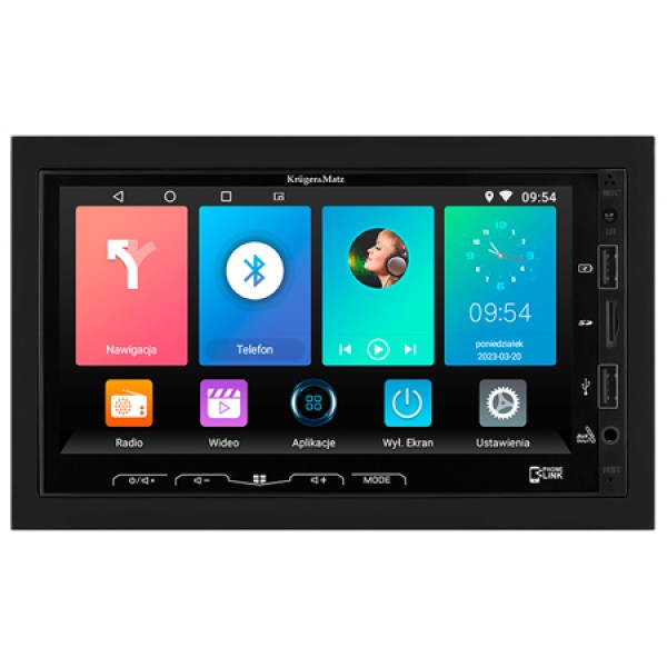 PLAYER AUTO 2 DIN 4X45W ANDROID 13 KRUGER&MATZ PLAYER AUTO 2 DIN 4X45W ANDROID 13 KRUGER&MATZ
