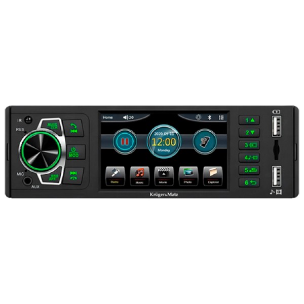 PLAYER AUTO 1 DIN 4X50W KRUGER&MATZ PLAYER AUTO 1 DIN 4X50W KRUGER&MATZ