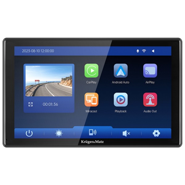STATIE MULTIMEDIA ANDROID AUTO APPLE CAR KRUGER&MATZ STATIE MULTIMEDIA ANDROID AUTO APPLE CAR KRUGER&MATZ