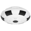 Cameră supraveghere interioară Wi-Fi Krüger&Matz Connect, Panoramică 360 Fisheye, Rezoluție 3 MP, Night Vision 15m, Audio bidirecțional, Senzor mișcare, Slot Card, Compatibil Tuya / Google Home