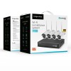 SET NVR SUPRAVEGHERE VIDEO WIFI 4 CAMERE TUYA WI-FI 6