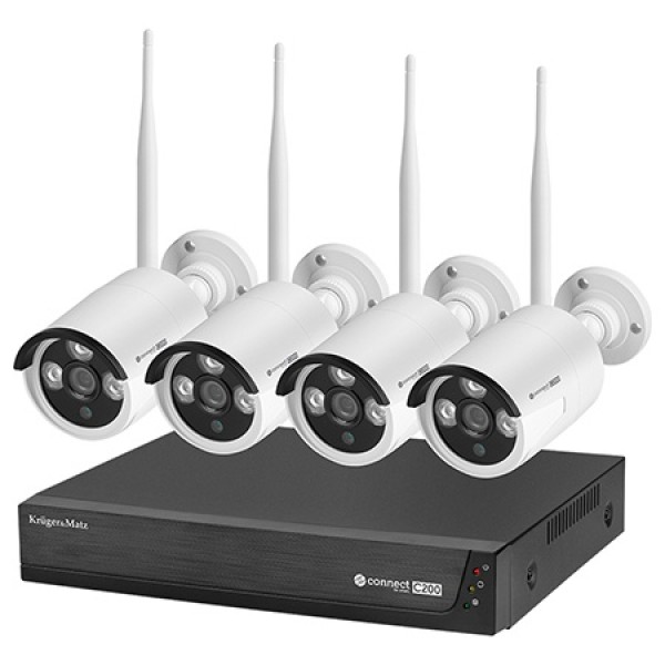 SET NVR SUPRAVEGHERE VIDEO WIFI 4 CAMERE TUYA C200 SET NVR SUPRAVEGHERE VIDEO WIFI 4 CAMERE TUYA C200
