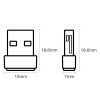 Adaptor wireless ac600 dualband archer t2u nano tp-link - 433mbps, usb 2.0 Adaptor wireless ac600 dualband archer t2u nano tp-link - 433mbps, usb 2.0