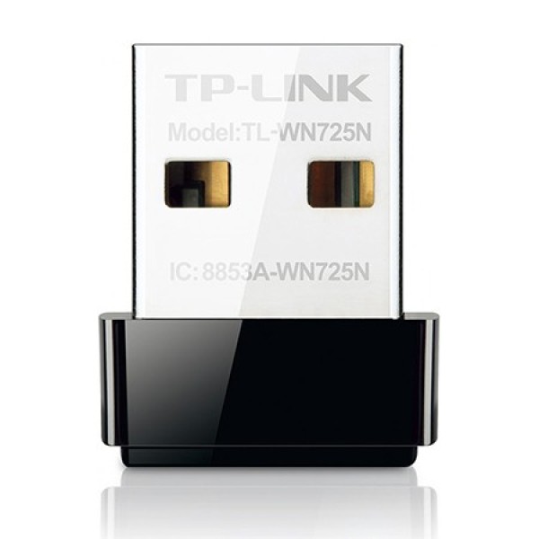 Tp-link adaptor wireless tl-wn725n usb 2.0 - 150mb/s Tp-link adaptor wireless tl-wn725n usb 2.0 - 150mb/s