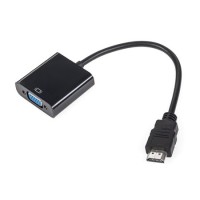 Adaptor hdmi tata - vga mama & audio - conectivitate simplă