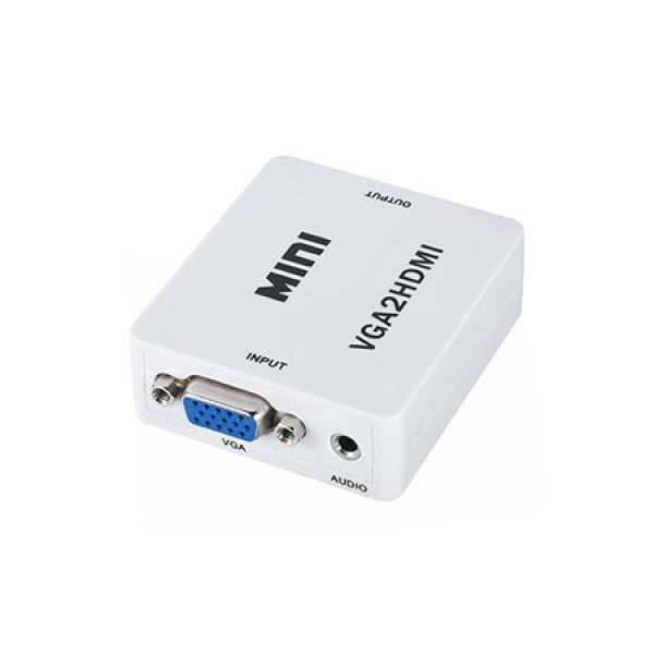 Adaptor vga & audio in - hdmi out pentru 1080p hd Adaptor vga & audio in - hdmi out pentru 1080p hd