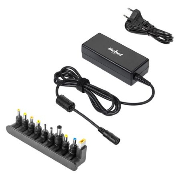 Alimentator laptop automat 65w 18-20v rebel - protecție și versatilitate Alimentator laptop automat 65w 18-20v rebel - protecție și versatilitate