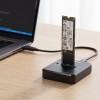 DOCKING STATION NVME M2 USB TYPE-C REBEL