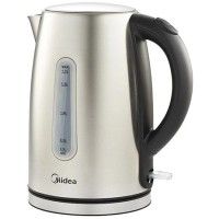 Fierbător electric fără fir midea 1.7 l, 2200 w, oțel inoxidabil