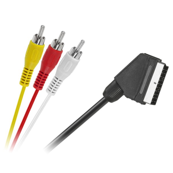 CABLU SCART-3RCA 1.5M