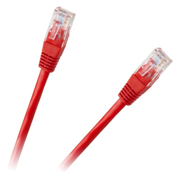 PATCHCORD UTP CCA ROSU 0.5M PATCHCORD UTP CCA ROSU 0.5M