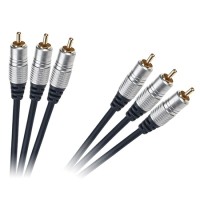 CABLU 3RCA-3RCA 1.5M GOLD