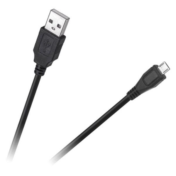 CABLU USB-MICRO USB 1.0M ECO-LINE CABLETECH CABLU USB-MICRO USB 1.0M ECO-LINE CABLETECH