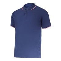 TRICOU BUMBAC ALBASTRU POLO  MARIME XL LAHTI PRO