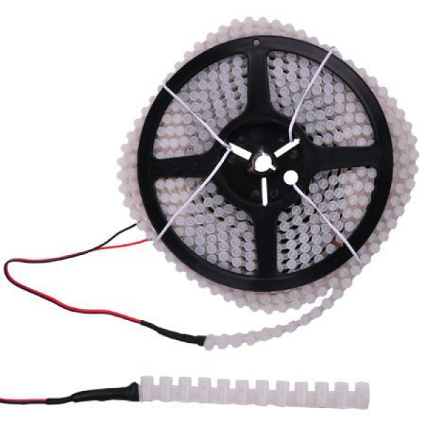 Banda led 96/m protectie apa alb rece 5m - 12 v dc, 38w