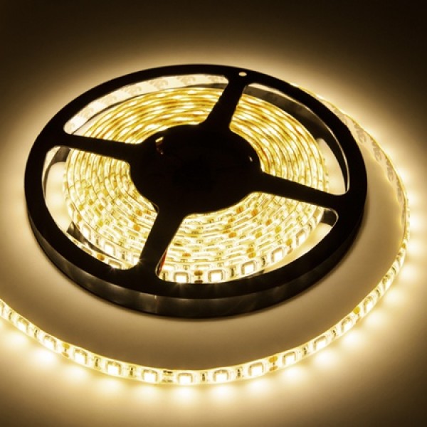 Banda led 5m 300x5050 ip65 alb cald - iluminare eficientă