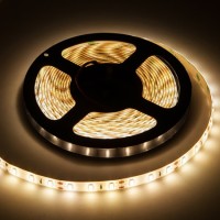 Banda led 300x5630 protectie apa alb cald 5m - 800 lm/m