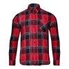 CAMASA FLANEL CU CAROURI / ROSU - S/H-164