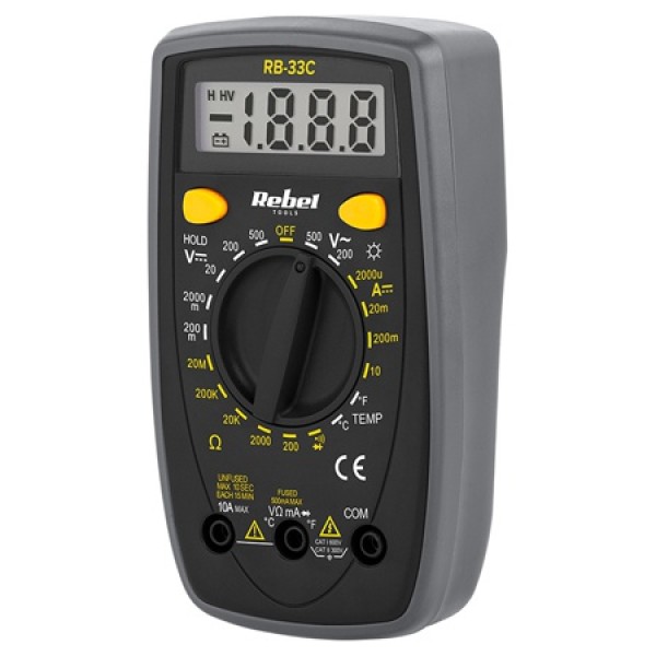 MULTIMETRU UNIVERSAL RB-33C REBEL MULTIMETRU UNIVERSAL RB-33C REBEL