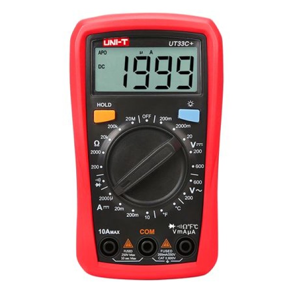 MULTIMETRU DIGITAL UT33C+ UNI-T MULTIMETRU DIGITAL UT33C+ UNI-T