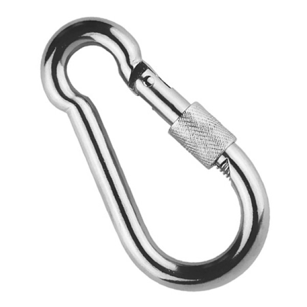 CARABINA ZINCATA CU FILET  8MM / 10MM