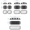 CABLE HOLDER SET 5 BUC CABLE HOLDER SET 5 BUC