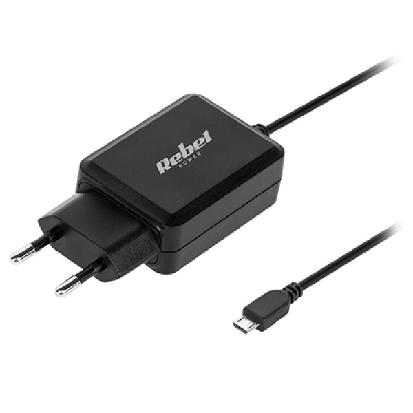 INCARCATOR RETEA MICRO USB 2.1A REBEL INCARCATOR RETEA MICRO USB 2.1A REBEL