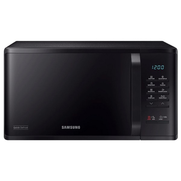 Cuptor cu microunde Samsung, 23L, 800W, Curatare usoara Ceramic Inside, Dezghetare rapida, Negru