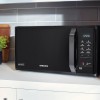 Cuptor cu microunde Samsung, 23L, 800W, Curatare usoara Ceramic Inside, Dezghetare rapida, Negru