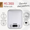 CANTAR BUCATARIE INOX MS 3169 NEGRU MESKO