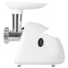 Masina electrica de tocat carne Mesko, Putere maxima 1500W, Functie Marsarier, 3 Site interschimbabile din otel inoxidabil, Accesoriu preparare carnati, Culoare Alb
