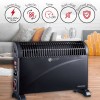 CONVECTOR INCALZIRE 3 TREPTE NEGRU 2000W MESKO