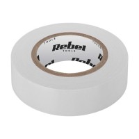 Banda izolatoare 0.13x19x10yd alba rebel - rezistență la uv