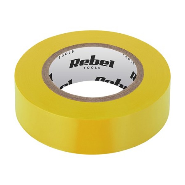 Banda izolatoare galbena rebel 0.13x19mm 20yd
