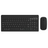 KIT TASTATURA SI MOUSE WIRELESS NEGRU OMEGA