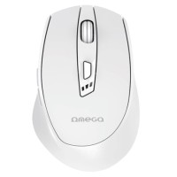 MOUSE WIRELESS REINCARCABIL USB-C ALB OMEGA