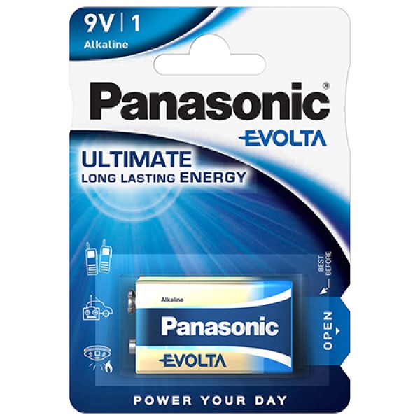 BATERIE 6LR61 BLISTER 1 BUC PANASONIC EVOLTA