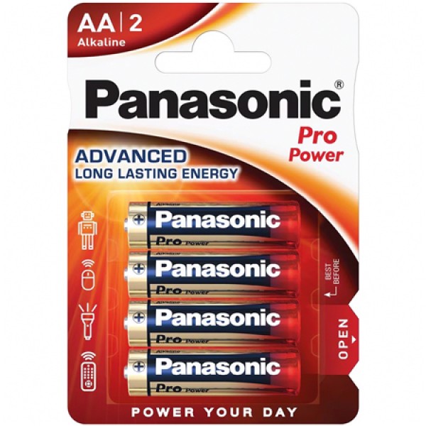 BATERIE LR06 BLISTER 4 PRO POWER PANASONIC