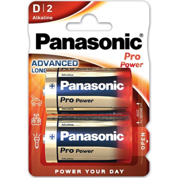BATERIE LR20 BLISTER 2 PRO POWER PANASONIC