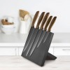 SET 5 CUTITE CU MANER LEMN SI SUPORT MAGNETIC