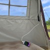 CORT CAMPING SOLAR 52W 2000MAH 2-3 PERSOANE CORT CAMPING SOLAR 52W 2000MAH 2-3 PERSOANE