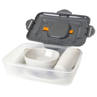 SET PICNIC CAMPING 4 PERSOANE 26 PIESE