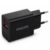 ALIMENTATOR RETEA USB-A + USB C PD 20W PHILIPS ALIMENTATOR RETEA USB-A + USB C PD 20W PHILIPS