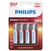 BATERIE POWER ALKALINE LR6 AA BLISTER 4 BUC PHILIPS